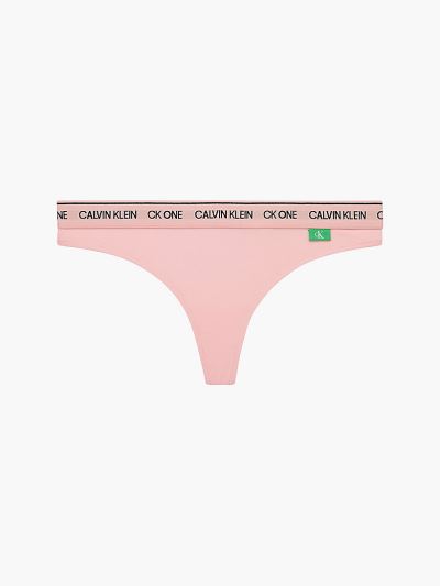 Calvin Klein Underwear HU728270 | Calvin Klein CK One Recycled Női Tanga Rózsaszín